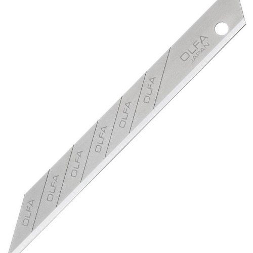 Nož za skalpel 9mm za olfa sac-1 pk10 olfa sab-10b srebrni blister (25893)