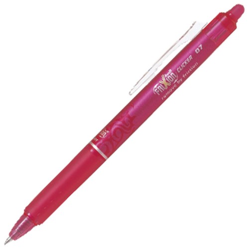 Roler gel 0,7mm frixion ball clicker piši-briši pilot blrt-fr7-p rozi (26404)