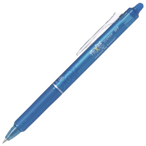 Roler gel 0,7mm frixion ball clicker piši-briši pilot blrt-fr7-lb svijetlo plavi (26405)