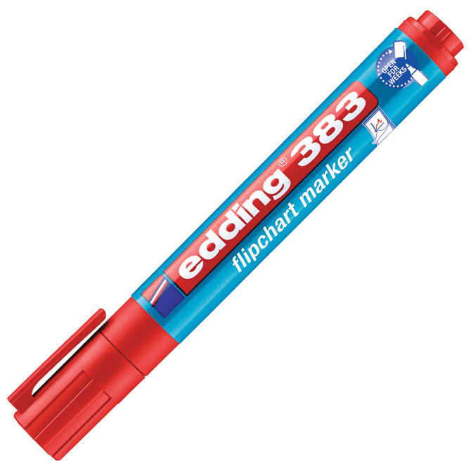 Marker flipchart 1-5mm edding 383 crveni (26681)