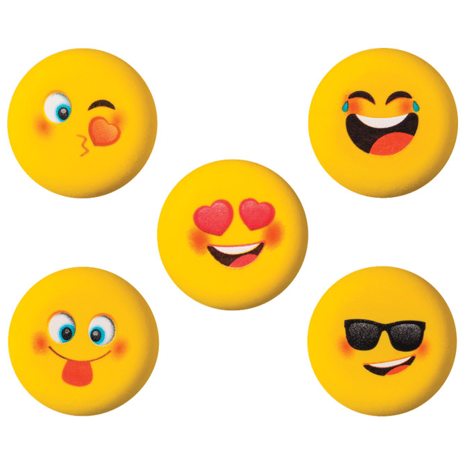 Gumica smiley fi 4cm brunnen 10-27396 (26975)