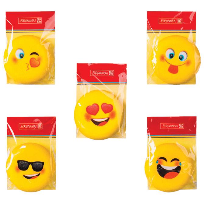 Gumica smiley fi 4cm brunnen 10-27396 (26975)