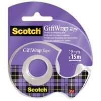 TRAKA LJEPLJIVA NEVIDLJIVA 19 MM/15M SCOTCH GIFT WRAP SATIN 3M. (27108)