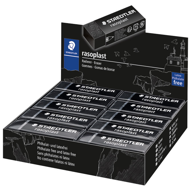 Gumica rasoplast staedtler 526 b20-9 crna-komad (35048)