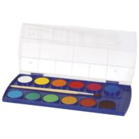 Boja vodena fi 30mm 12boja plus kist pelikan 721324 (35410)