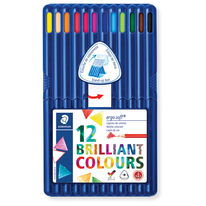 Boje drvene 12boja ergosoft staedtler 157 sb12 blister (35423)