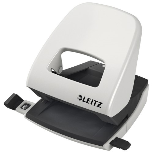 Bušač 2 rupe do 30 listova leitz 50080085 sivi (35465)