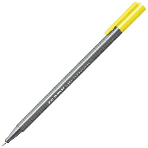 Flomaster fineliner 0,3mm triplus staedtler 334-101 neon žuti (35906)