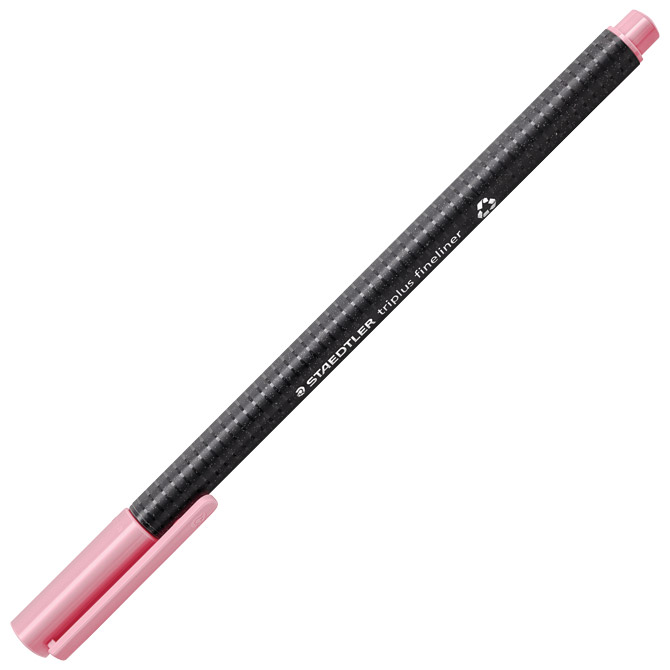Flomaster fineliner 0,3mm triplus staedtler 334-21 pastelno rozi (35909)
