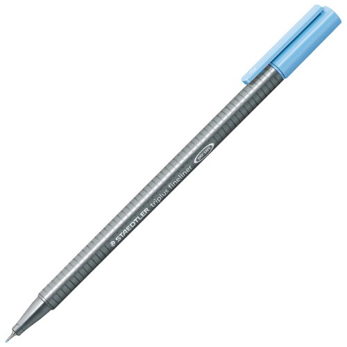 Flomaster fineliner 0,3mm triplus staedtler 334-34 pastelno plavi (35915)