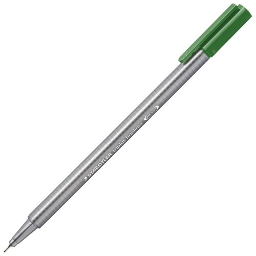 Flomaster fineliner 0,3mm triplus staedtler 334-52 biljno zeleni (35921)