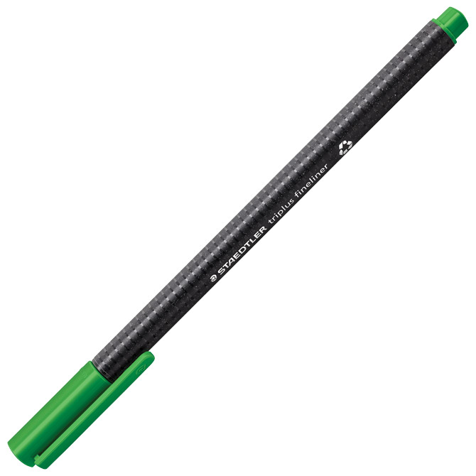 Flomaster fineliner 0,3mm triplus staedtler 334-52 biljno zeleni (35921)