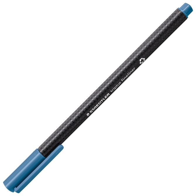 Flomaster fineliner 0,3mm triplus staedtler 334-63 delfin plava (35926)
