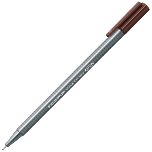 Flomaster fineliner 0,3mm triplus staedtler 334-76 smeđi (35928)