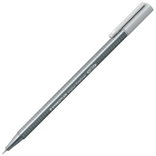 Flomaster fineliner 0,3mm triplus staedtler 334-82 svijetlo sivi (35929)