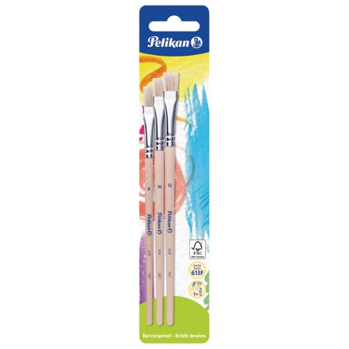 Kist za tempere 613f/8,10,12 pelikan 700375 blister (36142)