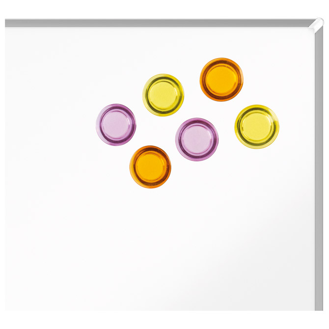 Magnet 3cm pk6 quartet 1903790 prozirno sortirano blister (36390)
