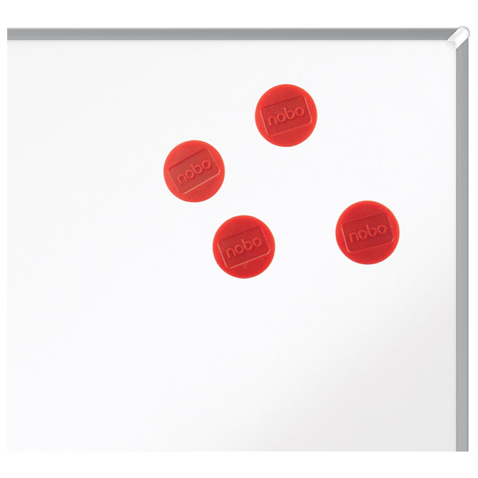 Magnet fi-30mm pk4 nobo 1901449 crveni blister (36399)