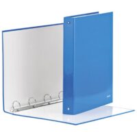 Mapa prospekt uložna 4ringa-fi30/hrbat-40mm A4 wow leitz 42440036 metalik svijetlo plava (36477)