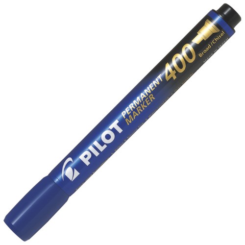 Marker permanentni 1,5-4,0mm klinasti vrh pilot sca-400-l plavi (36559)