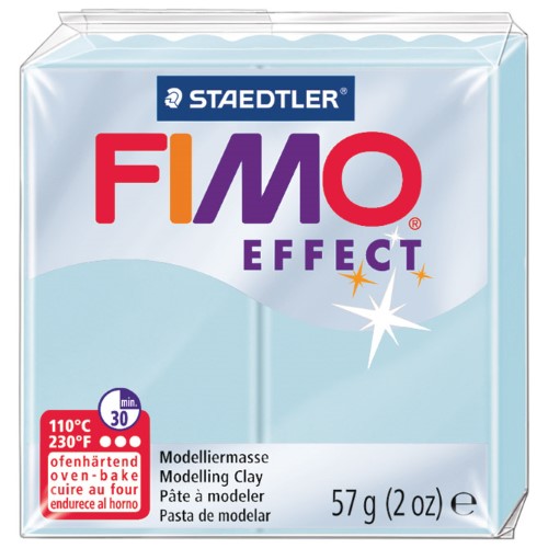 Masa za modeliranje 57g fimo effect staedtler 8020-306 svijetlo plava (36634)