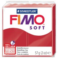 Masa za modeliranje 57g fimo soft staedtler 8020-2p crvena (36670)