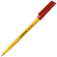 Olovka kemijska stick staedtler 430 f-2 crvena (37261)