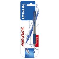 Olovka kemijska super grip pilot bpgp-10r-m plava blister (37279)