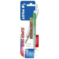 Olovka tehnička 0,5mm super grip neon plus mina pilot sortirano blister (37354)