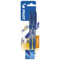 Roler gel 0,7mm frixion piši-briši pk2 pilot plavo/plavi blister (38089)