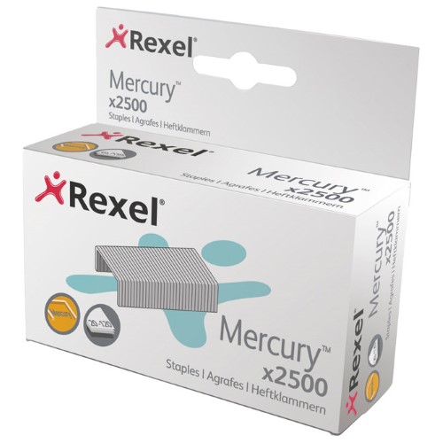 Spajalice strojne pk2500 mercury rexel 2100928 blister (38587)