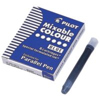 Tinta za nalivpero patrone parallel pen pk6 pilot ic-p3-s6 plava (39009)