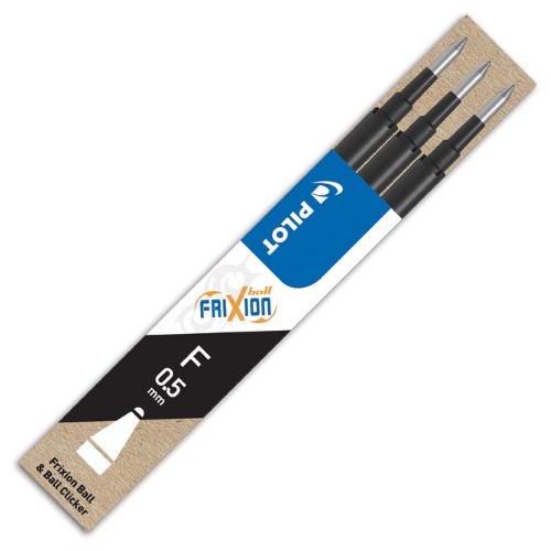 Uložak za roler 0,5mm frixion piši-briši pk3 pilot bls-fr5-b-s3 crni (39300)