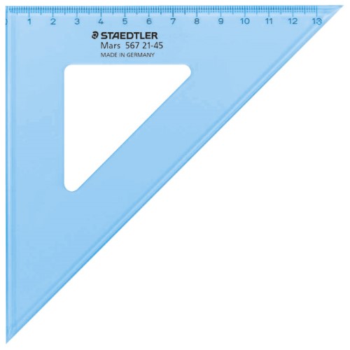 Trokut 21cm 45° mars staedtler 567 21-45 (39641)