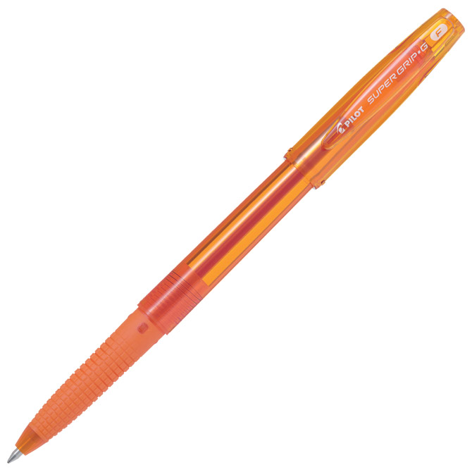 Olovka kemijska super grip g cap pilot bps-gg-f narančasta (39651)