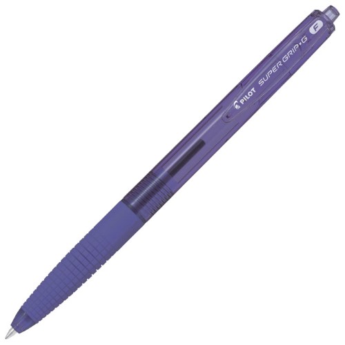 Olovka kemijska super grip g retractable pilot bpgg-8r-f ljubičasta (39653)