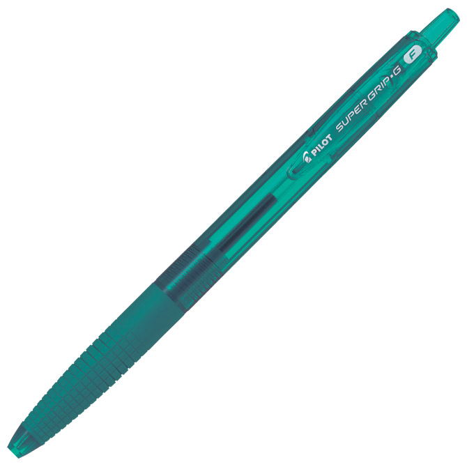 Olovka kemijska super grip g retractable pilot bpgg-8r-f zelena (39655)