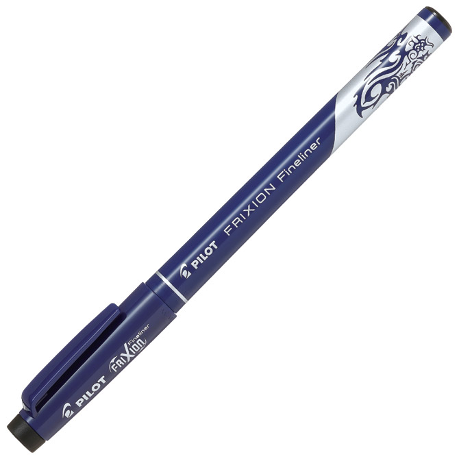 Flomaster 0,45mm frixion fineliner piši-briši pilot sw-ff-b crni (39661)