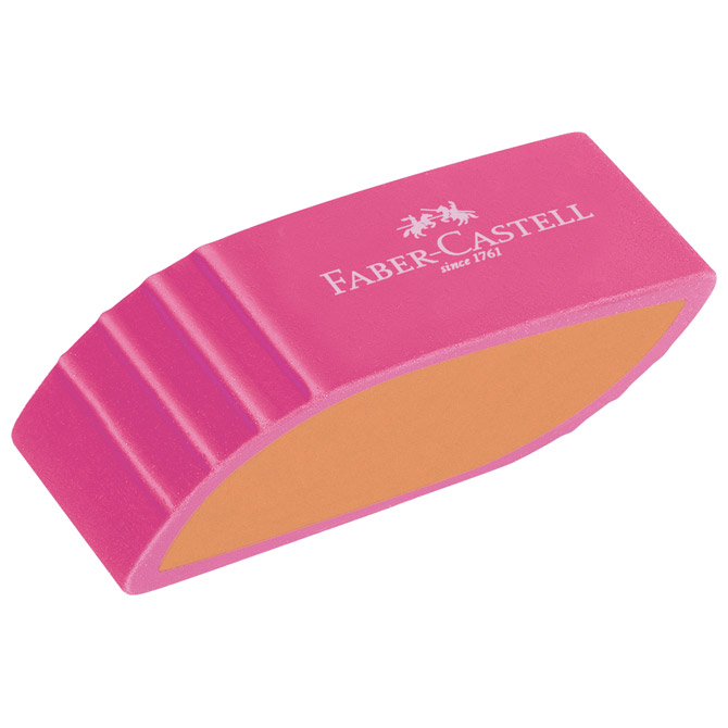 Gumica plastična trend faber castell 183049 sortirano (40683)