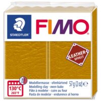 Masa za modeliranje 57g fimo effect leather-effect staedtler 8010-179 oker (40779)