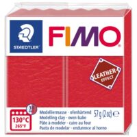 Masa za modeliranje 57g fimo effect leather-effect staedtler 8010-249 crvena (lubenica) (40783)