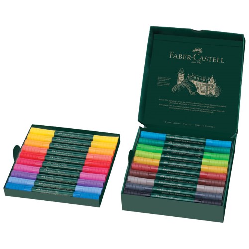 Marker obostrani akvarel 20boja albrecht dürer faber castell 160320 sortirano (41370)
