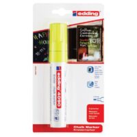 Marker-kreda za staklo 4-15mm edding 4090/1 neon žuti blister (42023)