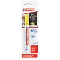 Marker-kreda za staklo 2-3mm edding 4095/1 neon žuti blister (42026)