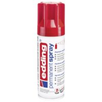 Boja akrilna u spreju 200ml permanentna edding 5200952 sjajna crvena (42458)