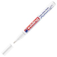 Marker permanentni sjajni lakirajući 1-2mm edding 751 bijeli (42482)