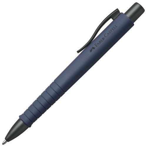 Olovka kemijska gumirana poly ball urban xb faber castell 241189 plava (42886)
