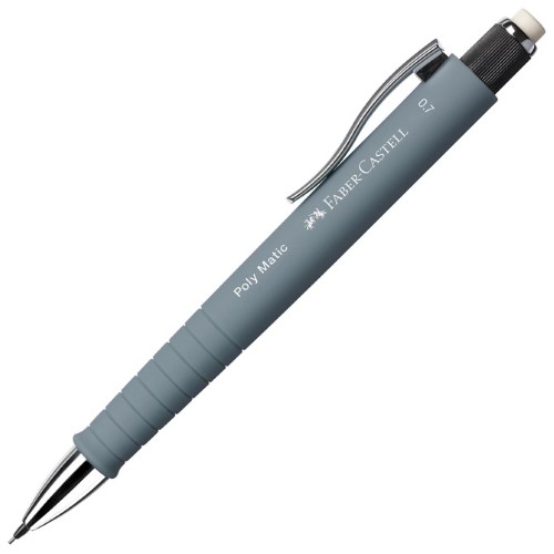 Olovka tehnička 0,7mm poly matic faber castell 133388 siva (42898)