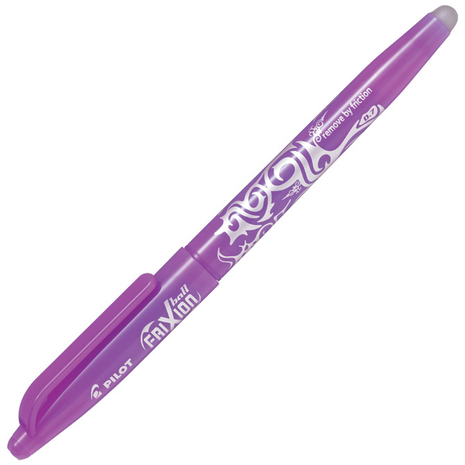 Roler gel 0,7mm frixion ball piši-briši pilot bl-fr7-pu purpurna (42991)