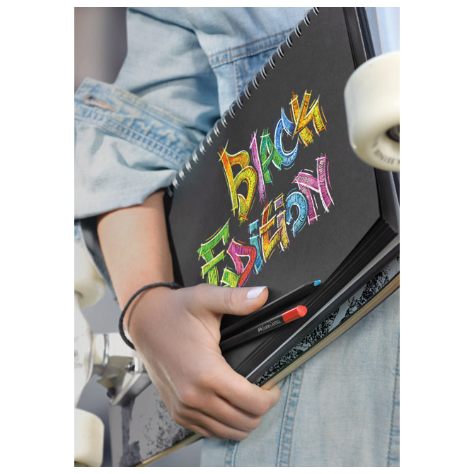 Boje drvene 36boja trokutaste black edition faber castell 116436 blister (43033)